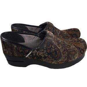 Dansko Vegan Tapestry Clogs